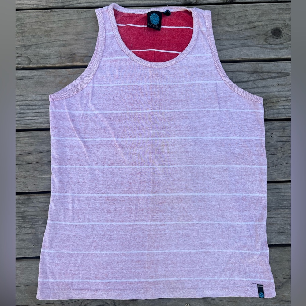 Red Striped Tank Top